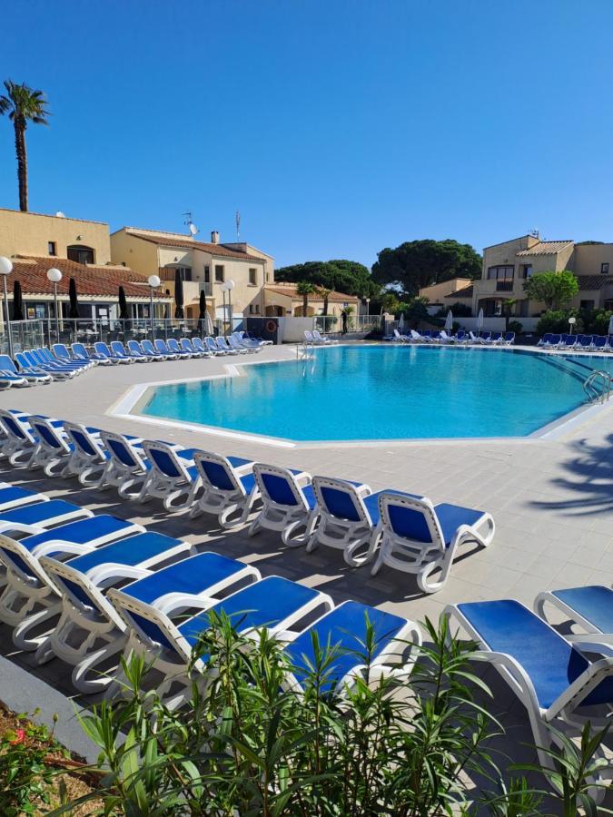 Studio Climatise Box 5 G Residence Odalys Saint Loup, Piscine ,Parking Prive Et Superette 25 Agde Exterior photo
